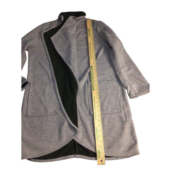 Fabletics Moscow Coat Gray Long Sleeve Cardigan Womens XXL - Picture 7 of 8